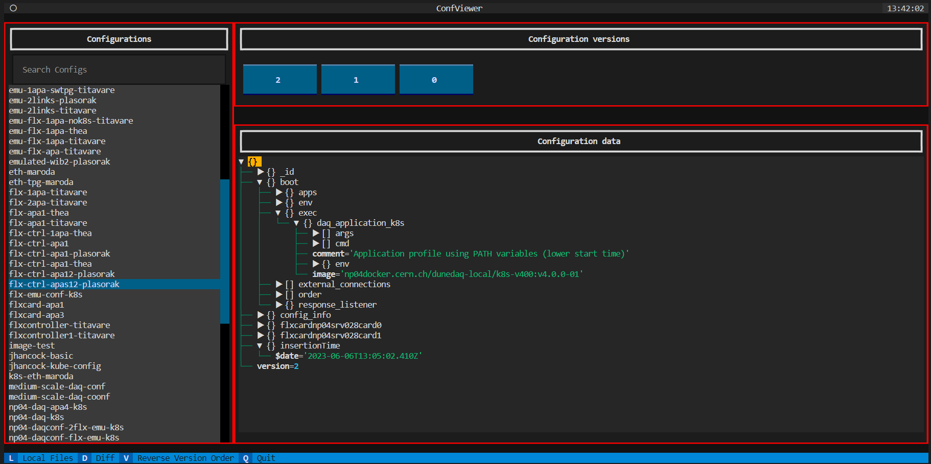 Config Viewer
